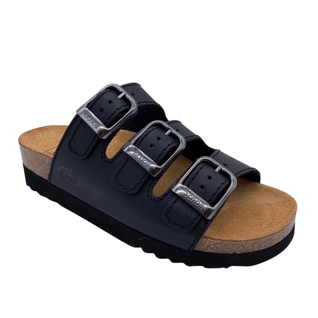 Storlek 36 - Scholl Sandal Dam Rio AD - Svart