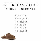 Fårskinnstofflor Axelda Åbo - Stone