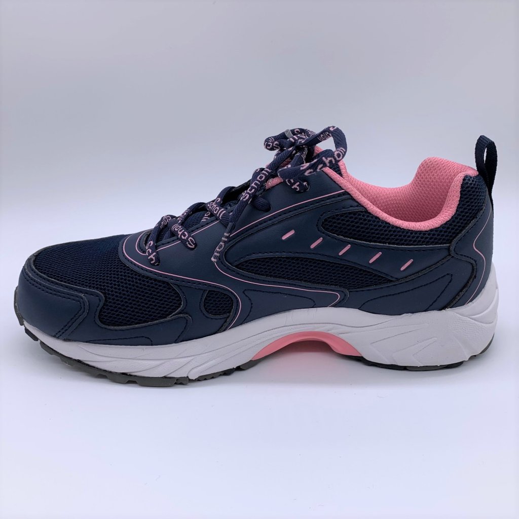 Scholl Sprinter Score Walkingskor - Navy Blue Pink