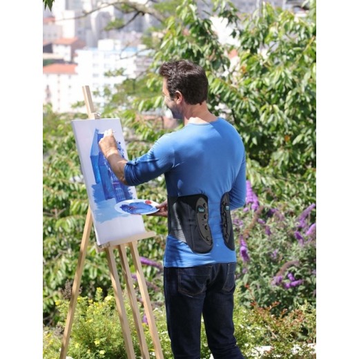 Ryggstöd med snabbknäppning Lombastab